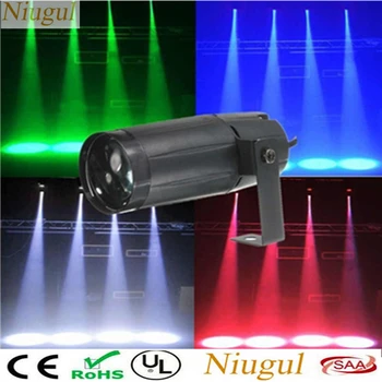 

5W LED Beam Effect Stage Light/LED Pinspot Light /DJ Spot Lighting For Disco KTV Mirror Balls /Store Window LED Spotlight Lamp