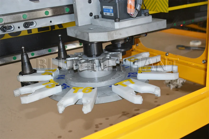 carousel tool change magazine of 2060 carousel atc cnc engraving machinry