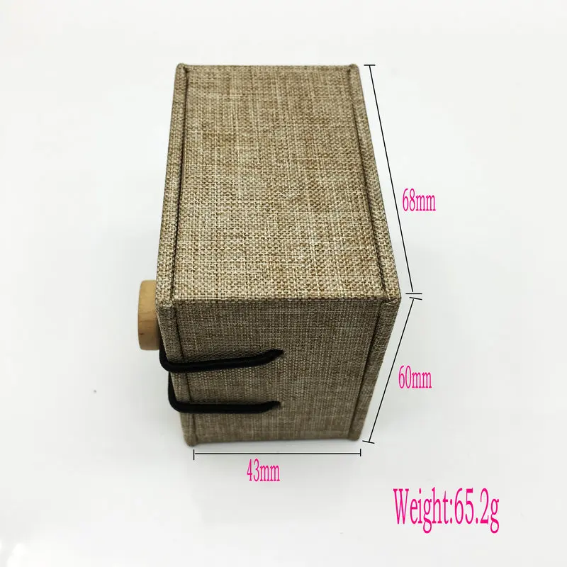 YEACI 9 шт./лот 68*60*43 мм Высокое качество деревянные квадратные кольца коробок