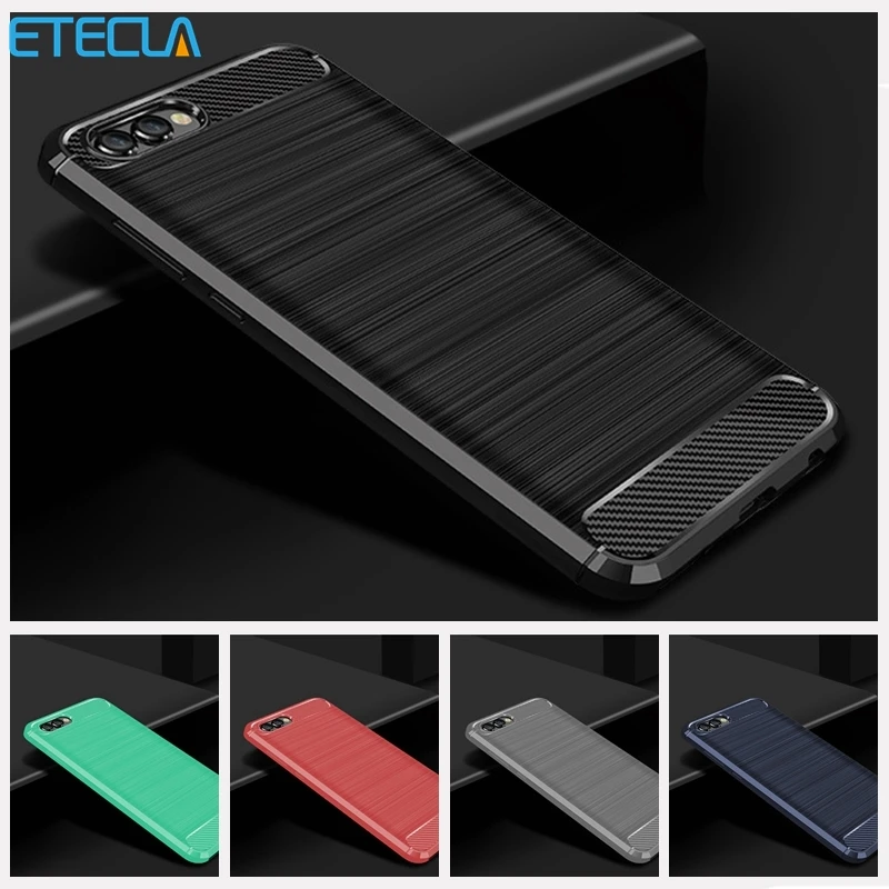 

For Huawei View 10 Case Huawei View 10 Cover On For Honor V10 Case View10 Premium Original Silicone Hybrid Protective Shell