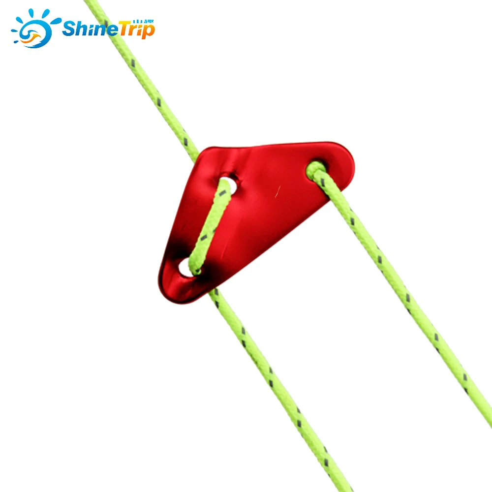 4pcs Ourdoor Tent Buckle Triangle Camping Tent Buckles
