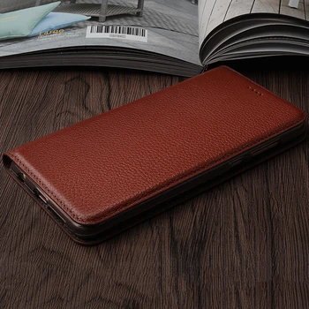 

Litch Genuine Leather Case For LeEco Le Pro 3 Dual Camera Al Edition X650 X651 Mobile Phone Retro Flip Cover Leather Cases