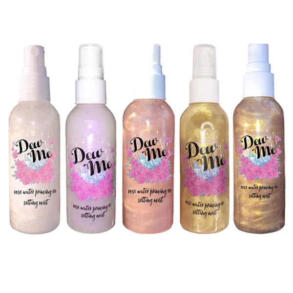 

Moisturizing Spray Facial Base Makeup Rose Water Shiny Primer Refreshing Women Face Cosmetic WH998