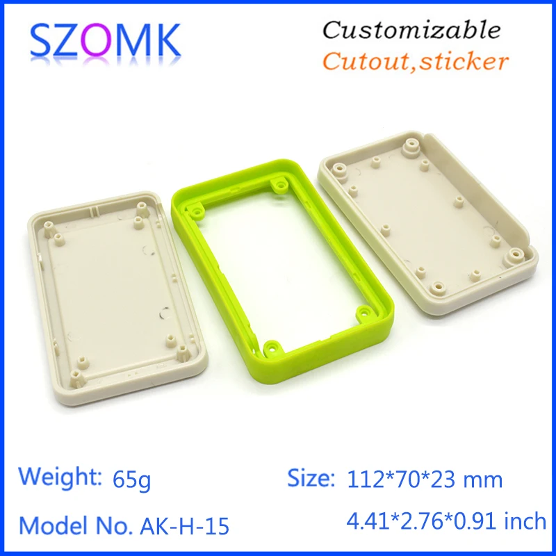 szomk small plastic case for electronic equipment plastic housing for enclosure pcb design junction box tv box abs material plastic casing (57)