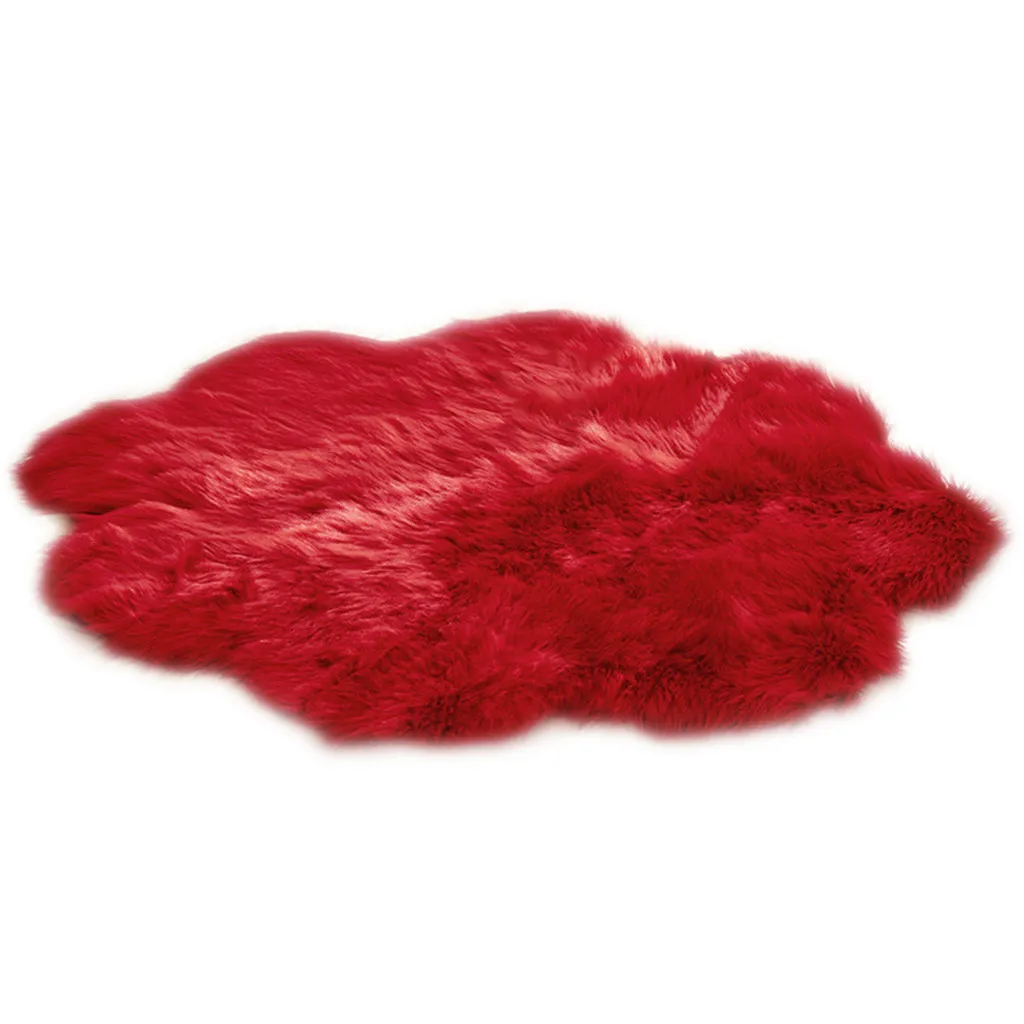 

Yellow Rugs Non Slip Rug Mats Hairy Soft Fluffy Faux Polyacrylonitrile Fur Carpet Mat Home New 19Jan24 P33