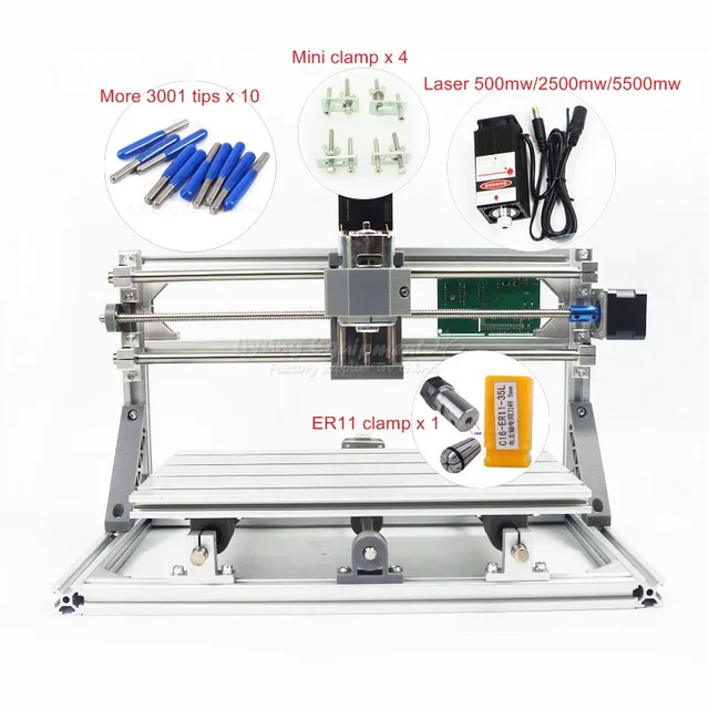 Special Price mini laser CNC router 3018 PRO Disassembled pack Pcb Milling Machine with GRBL control Special Price mini laser CNC router 3018 PRO Disassembled pack Pcb Milling Machine with GRBL control