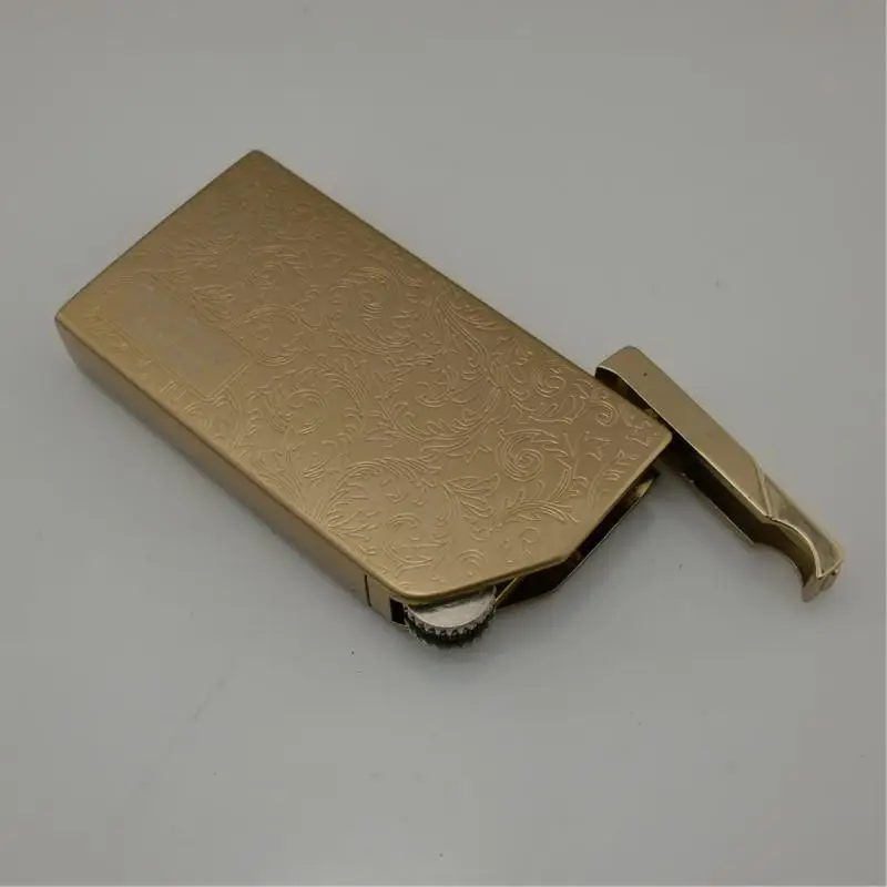 

Portable jet butane torch Ultra thin lighters Tang grass Metal Windproof Gas Refillable Cigar Cigarette Lighter HY-218A