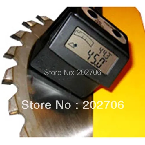 ! Digital Angle Gauge Angle Finder inclinometer protractor Tilt level box with Magnetic base + V-groove