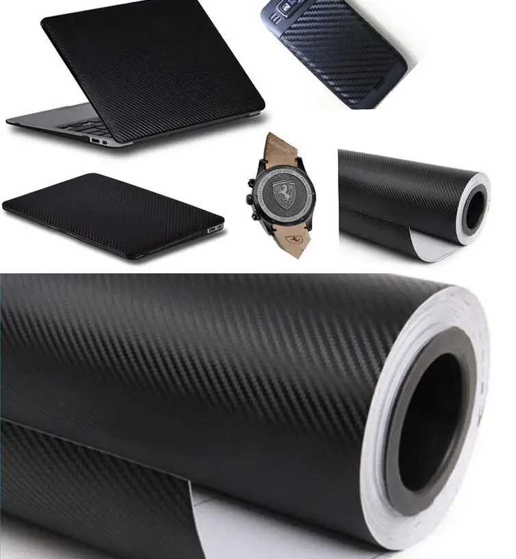 Motorcycle Automobile Carbon Fibre Sticker 3D Carbon Fiber Vinyl Film Sticker Change Colour Film Decoration Subsidies