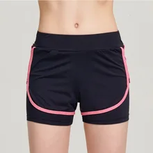 Для женщин утренняя зарядка шлепанцы Фитнес Йога марафон шорты с предохранителем и универсальным питанием-от источника переменного или короткие K310