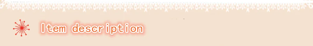 item decription