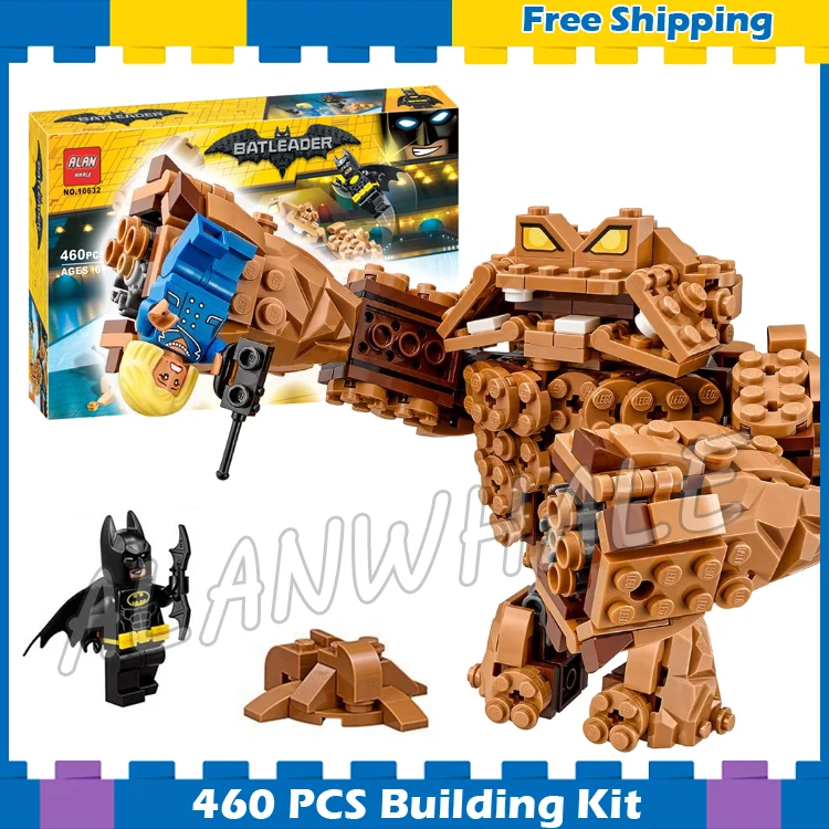 

460pcs Super Heroes Batman Movie Clayface Splat Attack DIY 10632 Model Building Blocks Assemble Gifts Sets Compatible with Lego