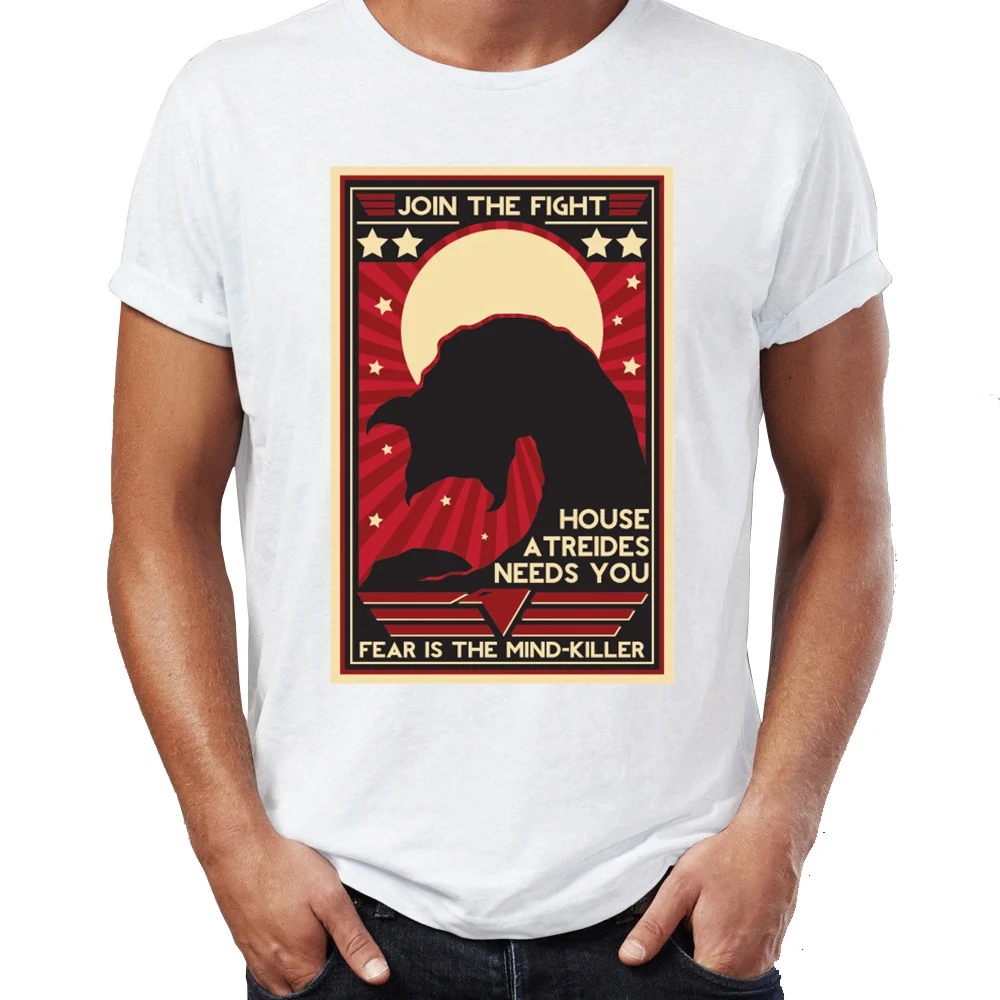 

Brand Summer T Shirt Men's Dune Sandworm Camiseta Hombre Artwork Drawing Printed Tops Tee Shirt Homme Plus Size
