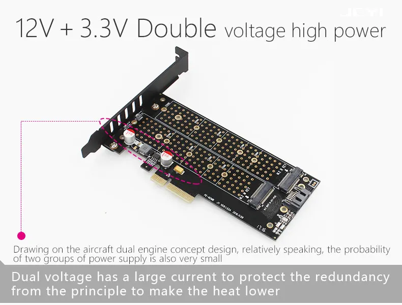 M.2 NVMe ssd NGFF PCIe x4 m2 конвертер m2.pcie SSD адаптер m2 M Ключ адаптер m.2 sata M ключ B Ключ