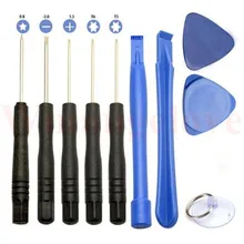 10 в 1 Ремонт Прай Открытие Инструменты с 5 Точка Star Отвёртки комплект для iPhone 4 4G 5 для Samsung