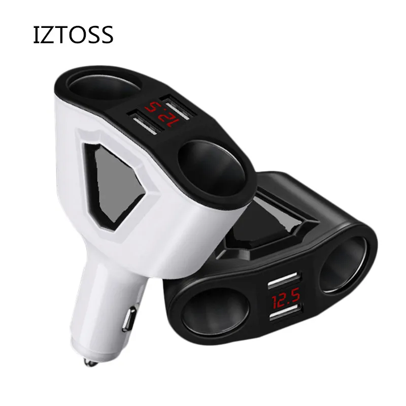 Buy 12 24V Car Cigarette Lighter Auto Double USB