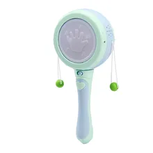 Музыкальные игрушки Веселая качающаяся погремушка барабанная головоломка ручной Колокольчик для маленьких детей музыкальная игрушка в подарок музыкальные инструменты D300111