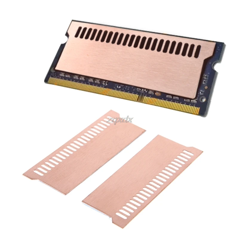 

Pure Copper Notebook Gaming Laptop Memory Heatsink Cooling Vest 0.5mm Radiator