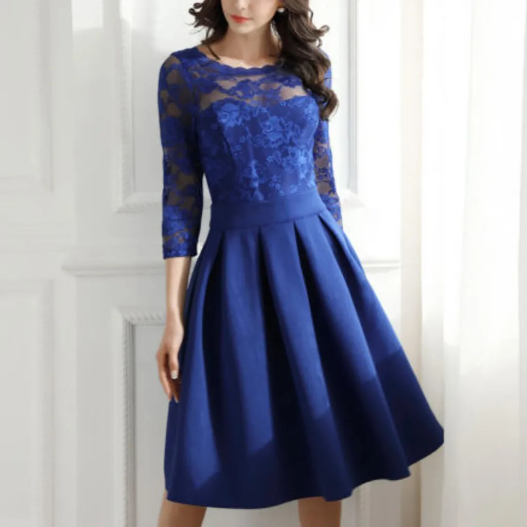 winter lace dress