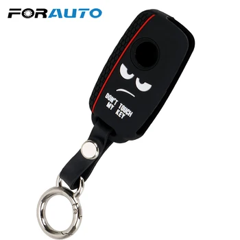 

FORAUTO Car-styling Car Key Case Shell Car Key Protector 3 Buttons Key Bag Cover For Volkswagen VW Polo Bora Tiguan Replacement