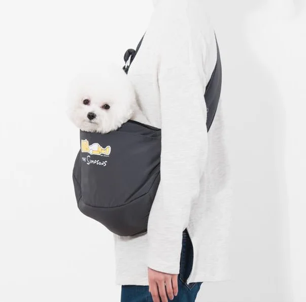 Mylb воздухопроницаемая переноска для собак без рук, двусторонняя сумка на плечо для питомцев, карманная маленькая сумка-переноска для собак и кошек