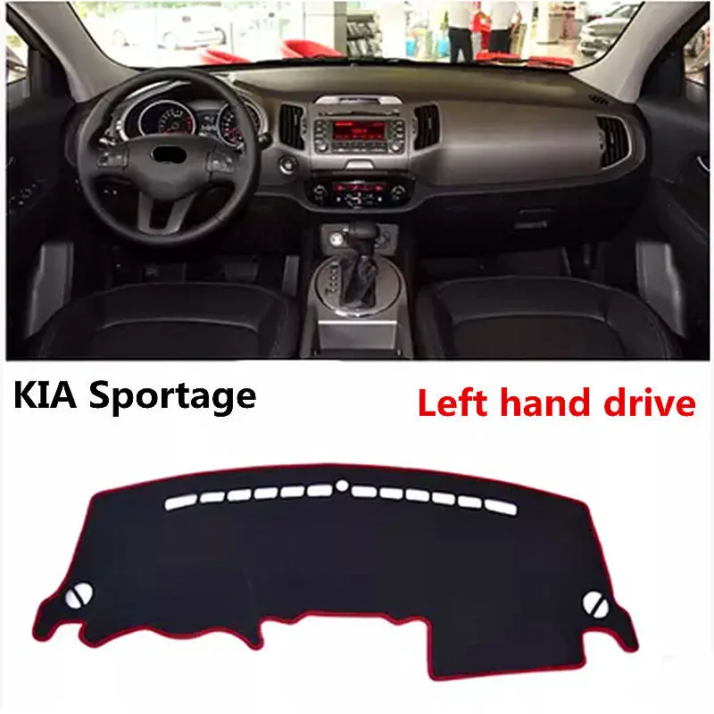 Buy 2017 TAIJS left hand drive style car dashboard mat
