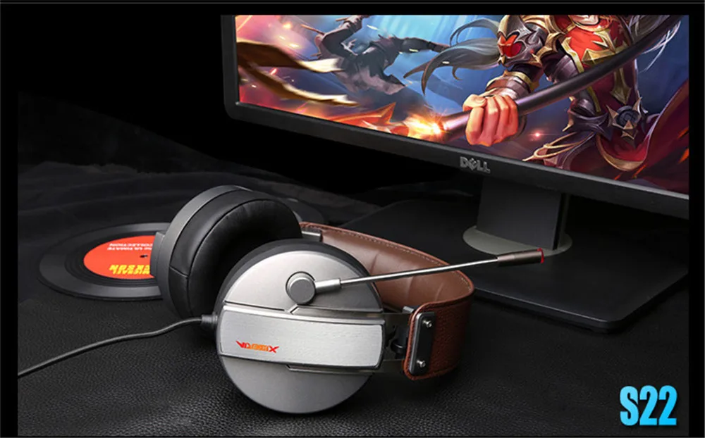 ouvido jogos com microfone para computador usb