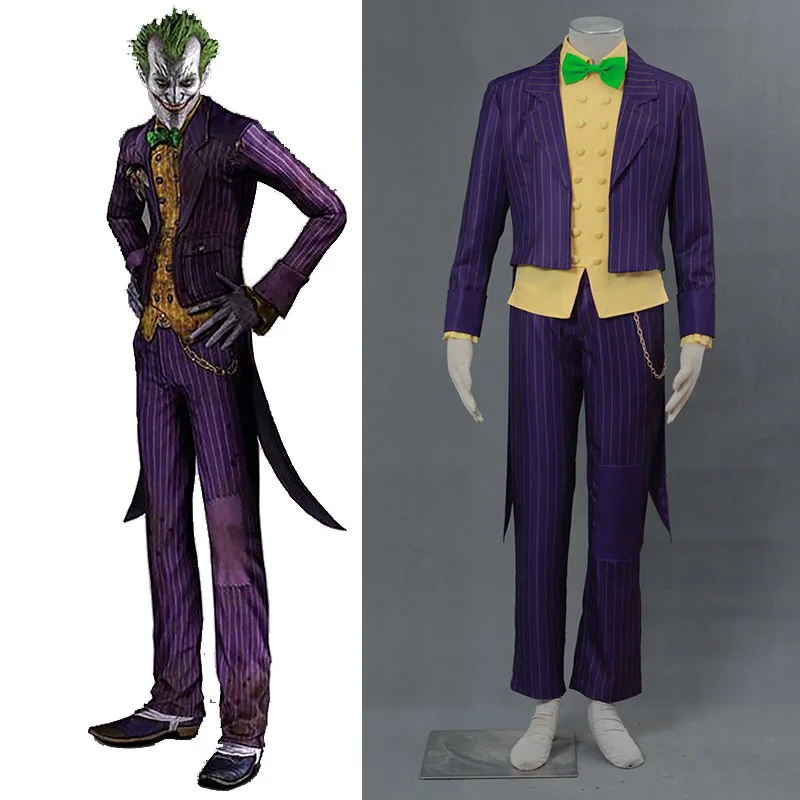 Batman costume Adult cosplay Joker costume Batman custom made Arkham ...