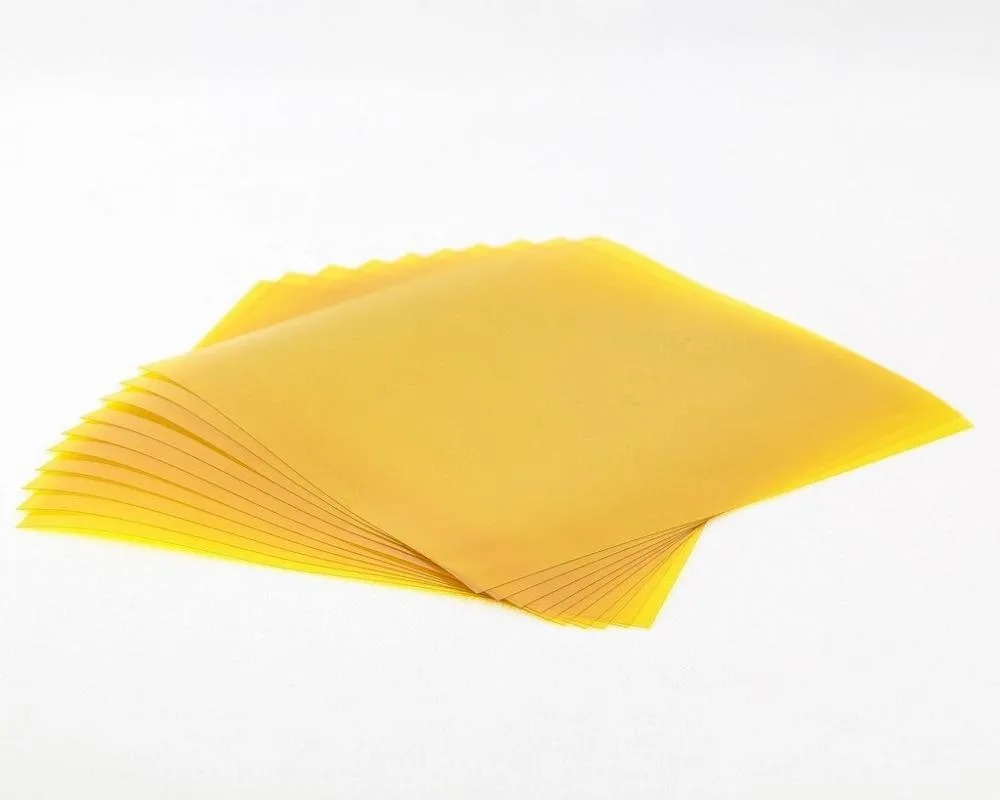 20pcs*Printrbot 4''/6''/8''/10'' size square Polyimide Tape sheet With Release Liner for Printrbot 3D printer heated