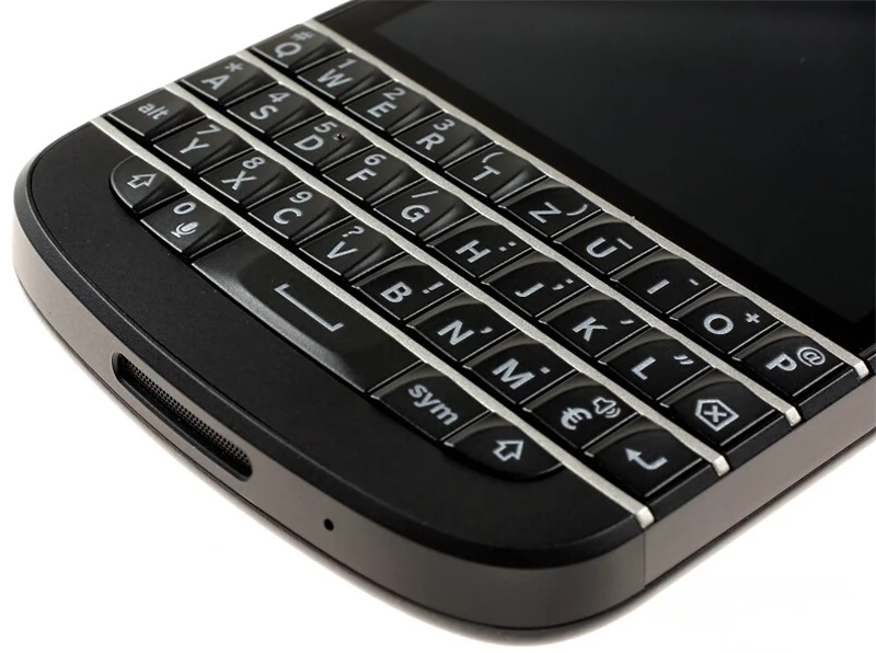 Q10 разблокированный Blackberry Q10 двухъядерный 8MP 16GB rom 2GB ram Bluetooth wifi 2100mAh смартфон