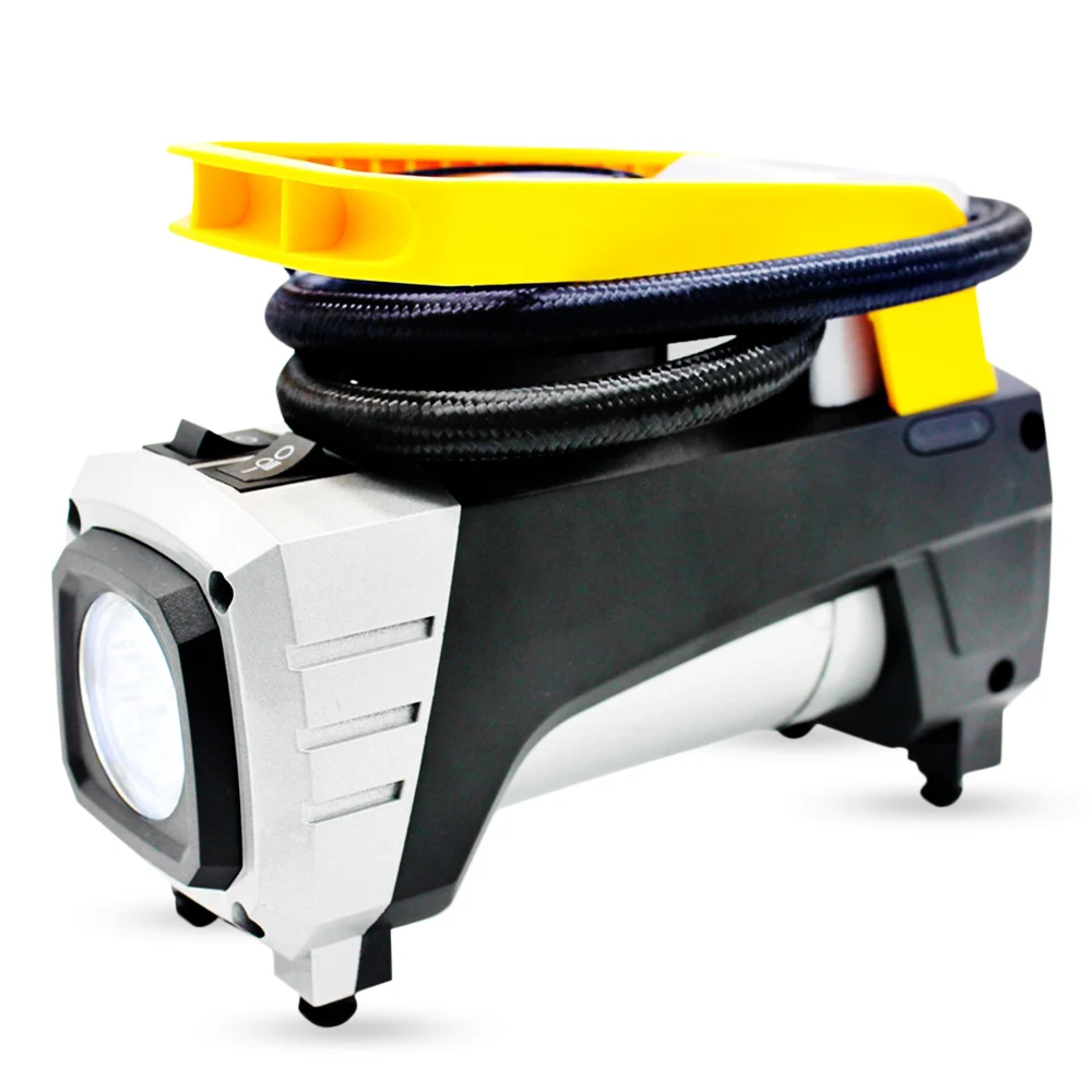 

Portable 12V Car Electric Tire Inflator Pump Air Compressor Inflator Pump Digital Display Preset Tire Pressure for Motorcycle