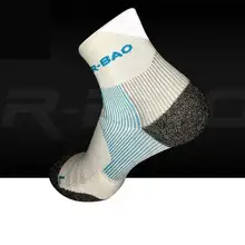 1 пара Светоотражающие для женщин Спорт на открытом воздухе спортивные бег носки для марафона фитнес походов, альпинизма носки для девочек