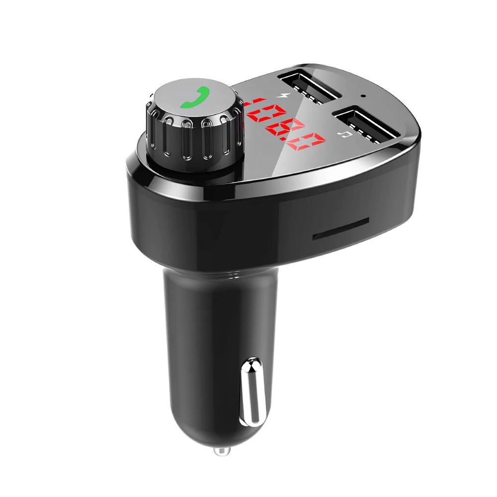 

G13 Wireless Car Kit Bluetooth MP3 Music Player Hands-free Calling Car Kit with Dual USB Intelligent Fast Charging Car Charger