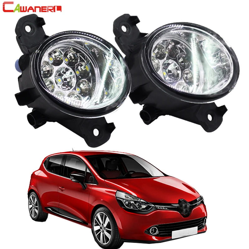 Cawanerl 1 Pair Car Styling Fog Light LED Light Daytime Running Light