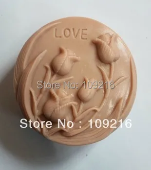 

1pcs Tulip (ZX1553)Handmade Soap Mold Crafts DIY Mold