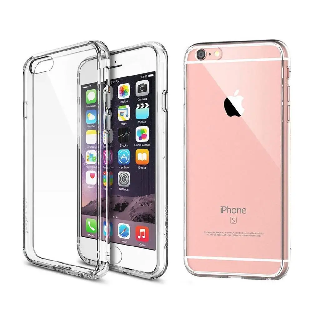 

2018 Promotion New Transparent Soft Tpu Silicone Cover Ultra Thin Mobile Phone Case for Iphone X 8 5 5s 6 6s Plus 7 7plus