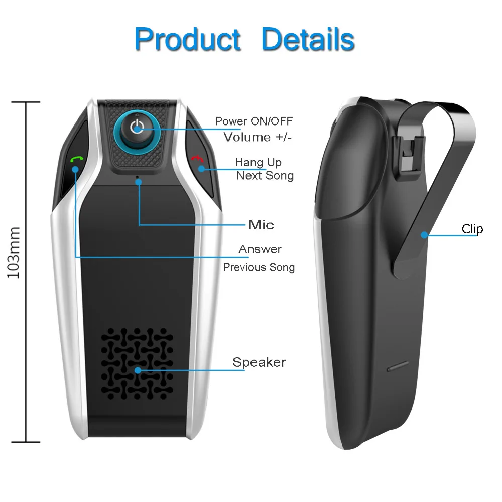 E3300-Car Bluetooth Speaker-4