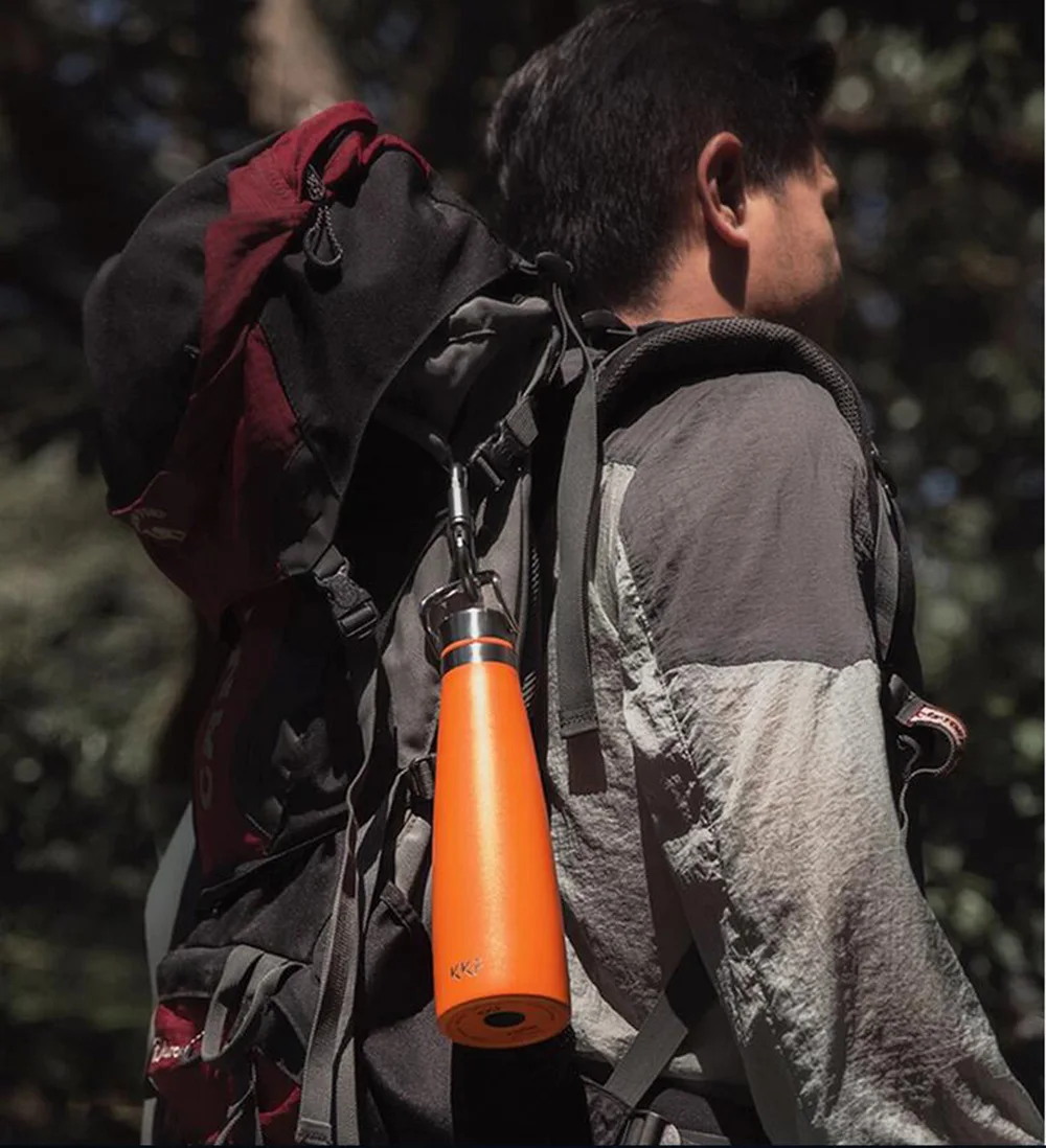 Xiaomi KKF Smart Vacuum Bottle 24h Insulation Stainless Steel Vacuum Flasks 475ml Thermos Cup Travel Mug Thermo Bottle Thermocup (17)
