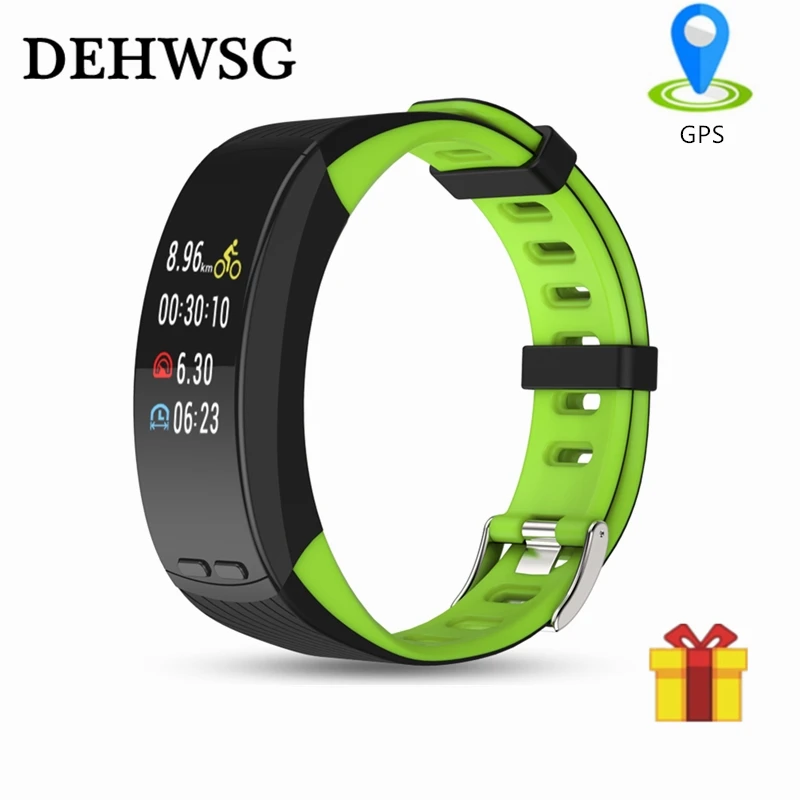 

DEHWSG GPS smart watch men fitness tracker heart rate monitor Pedometer sedentary reminder connect android ios phone smartwatch