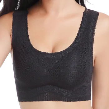 

Women Breathable Sports Bra Shockproof Sports Crop Tops Plus Size NYZ Shop