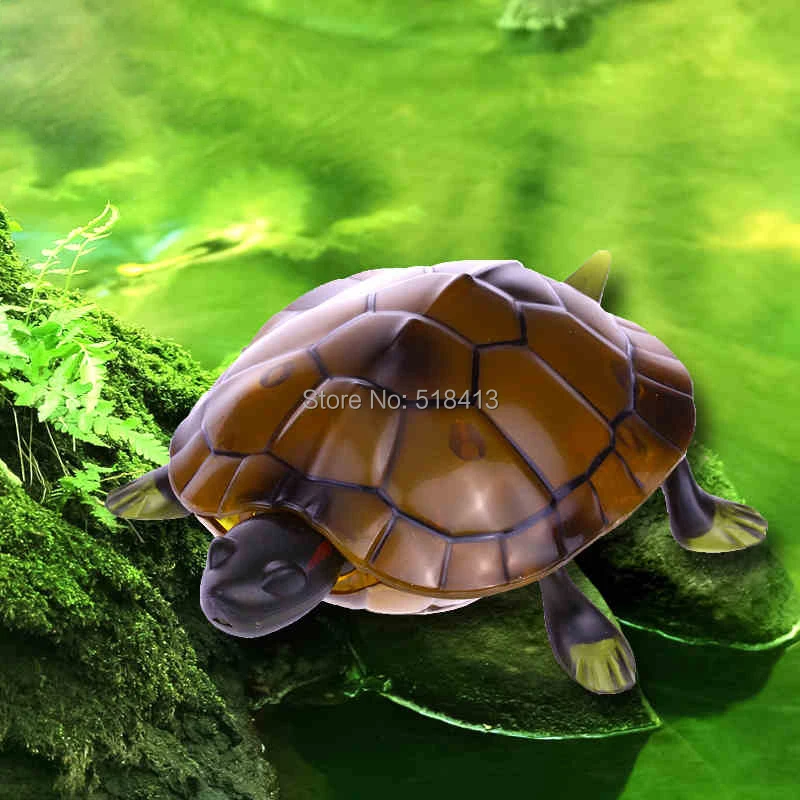 Sea Life модель инфракрасный пульт дистанционного управления черепаха моделирование милый Электрический мини-игрушка-животные готов к работе на батарейках пластик