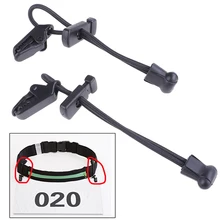 Съемный гоночный нагрудник с фиксирующими зажимами и пряжками для марафона, триатлона, бега, пояс для живота, спорта на открытом воздухе