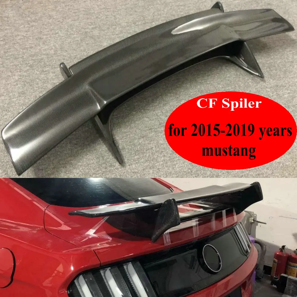 High Quality Newest Auto Car Carbon Fiber Rear Trunk Wing Spoiler Lip