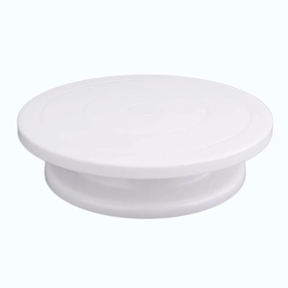 PREUP Cake Decorating Plastic Turntable Practical Table