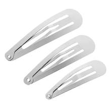 4/5/6 см с металлическими заклепками; туфли-лодочки Ремесло Лук Головные уборы украшения DIY 50 шт. Серебряный тон оснастку Заколки для волос