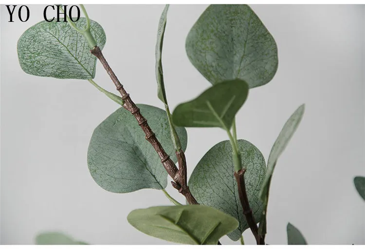 Simulation plant Herba Lysimachia straw pulp, eucalyptus leaf wedding decoration, landscaping, shooting flowers (2)