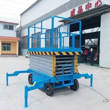 Мобильная гидравлическая ножничная подъемная платформа, хорошо продаваемая на Ближнем Востоке