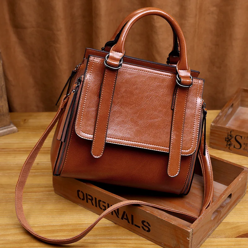 

Luxury Famous Brand Genuine Leather Handbags High Quality Women Bags 2018 Designer Fashion Women's Shoulder Chain hand bags T16
