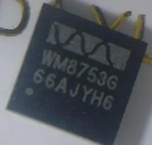 Free Delivery. WM8753G LCD TV motherboard IC chips |