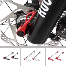 1Pair Titanium Ti Skewers Road Bike MTB Mountain bicycle Cycling Quick Release Lightest 65g/pair Red for Shipping bicycle bike titanium lightest cnc quick release skewers golden pair